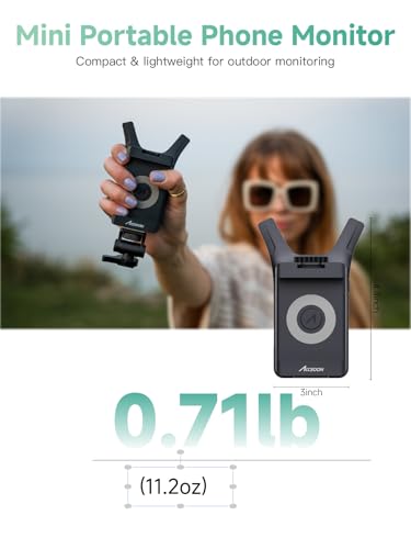 Image of Accsoon CineView Nano Wireless Video Transmitter HDMI Video Transmission System 5G 1080p60 500ft Range 60ms Latency, Compatible with DJI RS2 /RS3 /RS3 Pro Stabilizer /Switch, iOS /Android 4 App Monitoring