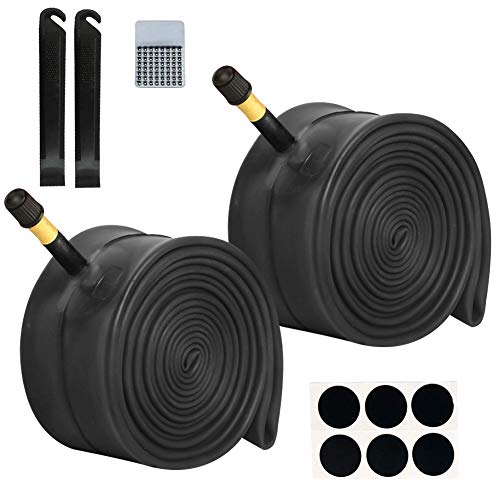 Luismia 20-inch Bike Tube Inner Tubes - 2pcs 20