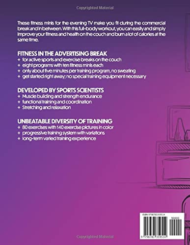 Fitness on the Couch - the best exercises: With a foreword by Dr. Claire Vitté (Fitness - the best exercises, Band 3)