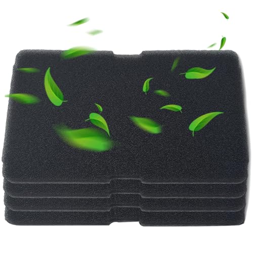 Esshogo 4 Pezzi Filtri per Asciugatrice, Filtro per Scambiatore 240x155x11mm, Filtro in Spugna Riutilizzabili, Per asciugatrice a condensazione e a pompa di calore