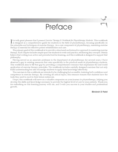 Image of Exercise Therapy II | Workbook for Physiotherapy Students - 2026