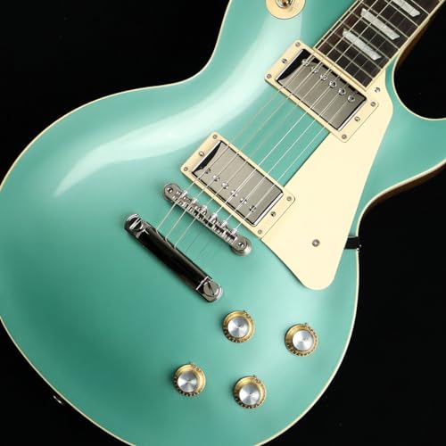 Gibson Les Paul Standard 60s Custom Color Inverness Green – Guitare Électrique à Coupe Simple - Les Beatles, Paul McCartney, John Lennon, RIngo Starr, George Harrison Gibson Les Paul Standard 60s Custom Color Inverness Green - Guitare Électrique à Coupe Simple