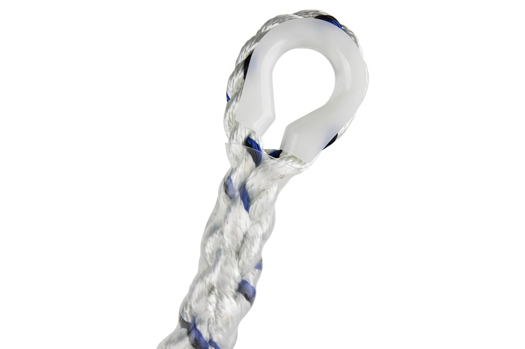 Cofan Absorbedor de Energía | Con Cuerda de Seguridad de 1,5 m | Color Blanco