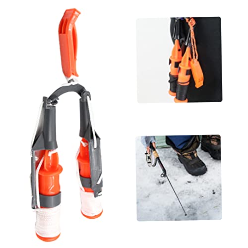 Vissen Ice Picks Kit Portable Safety Fishing Tackle Emergency Gear Accessoires 2 Stks, Vistuig Accessoires - Image 7