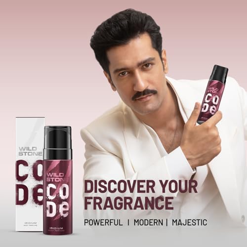 Image of Wild Stone CODE Iridium Body Perfume for Men, Pack of 2 (150ml each)|No Gas Deodorant|Long Lasting Body Spray
