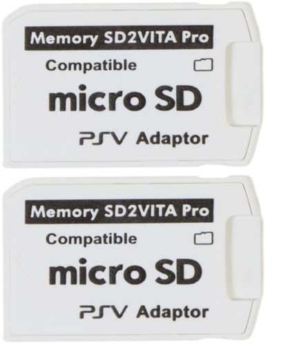Tarjetas de memoria PS Vita con adaptador SD2Vita 5.0 de transferencia rápida