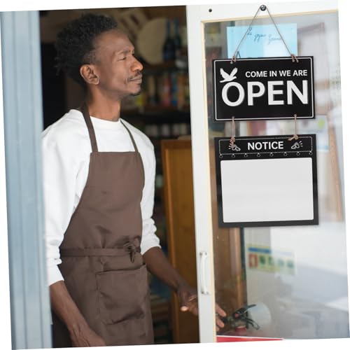 Panneau d'heures d'ouverture effaçable pour ne plus jamais perdre de clients face au doute