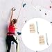 kowaku 2X Hung Board for Climbing Wooden Rock Climbing Holds Portable Climbing Training Board Pull up Fingerboard for Doorway Indoor