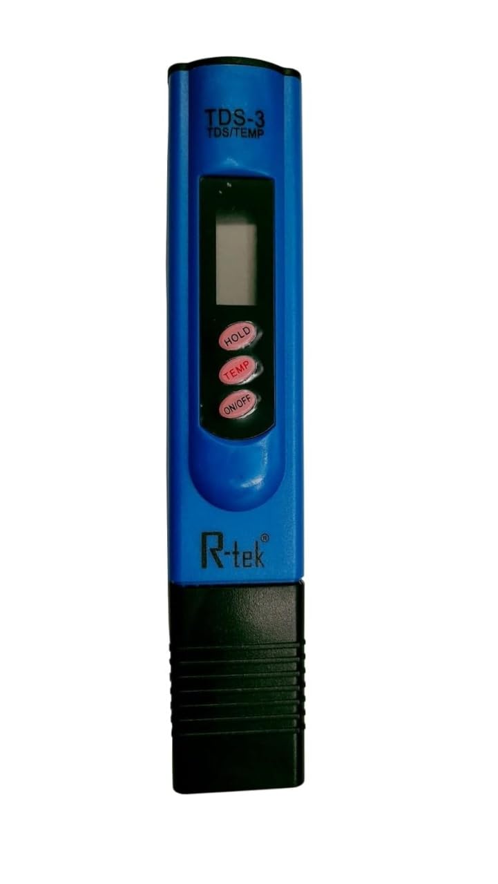 R-TEK TDS Meter/Digital Tds Meter with Temperature And Water Quality Measurement For Ro Purifier (TDS) (B0D11J5WY4) Amazon Price History, Amazon Price Tracker