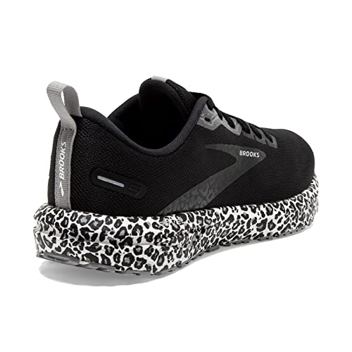 Brooks Women’s Revel 6 Neutral Running Shoe - White/Black/Alloy - 8.5 Medium #TOP4