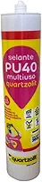 Quartzolit - Selante de PU40 Multiuso, Tubo de 360ml, Cor Branco