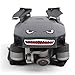 Drohnen Skin, 1 Set, Hai-Kopf Design, zum Aufkleben, kompatibel mit DJI Mavic, Mini, Pro, Zoom, Spark, Air, Classic, usw., Aufkleber Oberseite Drohne, Drone Sticker Kit, Schutzfolie Tarnung Gehäuse