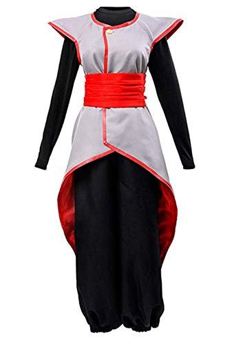 Xiemushop Juego de rol para Hombres Ropa para Adultos Conjunto Ropa Azul Ajustada Naranja Albornoz Anime Cosplay Accesorios para Disfraces,L
