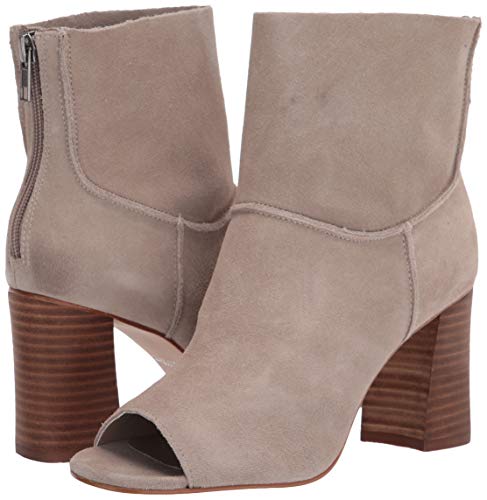 Sbicca Womens Peep-Toe Bootie Heeled Sandal, Beige, 6 Us #TOP6