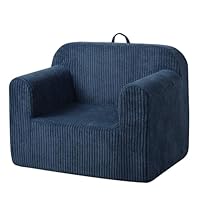 Getifun Foam Kids Sofa, Comfy Toddler Couch, Soft Toddler Armchair for Boys and Girls (Blue)