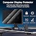 24 Inch Magnetic Hanging Computer Privacy Screen for 16:9 Widescreen Monitor, Removable Privacy Screen Anti Glare Blue Light Computer Screen Privacy Shield, Anti-Scratch 24in Protector Film