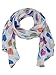 Produktbild Zwillingsherz Seiden-Tuch Damen Herz Muster - Made in Italy - Eleganter Sommer-Schal für Frauen - Hochwertiges Seidentuch/Seidenschal - Halstuch und Chiffon-Stola Dezent Stilvolles Muster bunt