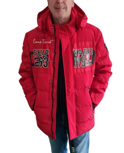 Camp David Herren Jacke (as3, alpha, x_l, regular, regular, rot, XL)