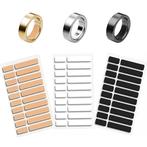 RHBACRU Compatible with Oura Ring Size Adjuster Fit for Oura Ring Spacer Compatible with OuraRing Gen 4/3 RingConn 2/1 Samsung GalaxyRing Ultra HumanRing AIR Comfortable&Loose RingSizing Kit.