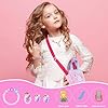 Zuimei Unicorn Jewellery Set for Girls - Crossbody Bag, Handbag, Bracelets, Necklaces & More - Ages 3-8 Girls Birthday Presents multiple #3
