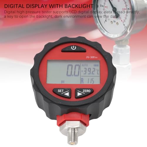 Testeur de pression numerique haute precision avec ecran LCD retroeclaire