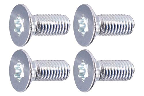 ICT Billet 4pc Bolt Kit - LS LT Camshaft Retainer Thrust Plate Torx Flat Head FH Gen 3,4,5 Heavy duty, High Strength, Zinc coated, Grade 10.9 Steel 551950-CAM