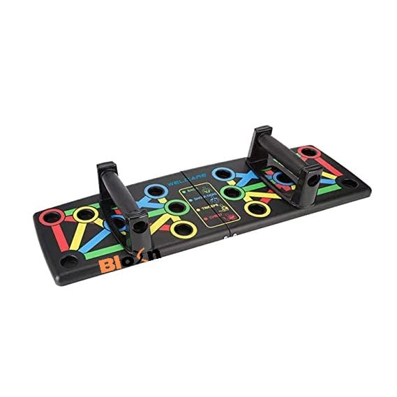 BLOXN Push-Up Board, 9 in 1 Body Building, Carbon Fiber Construction, Push-Up Rack Board, Gym Fitness Equipment for Men Perfect for Home Practice, Chest Muscle, Arm Muscle (B0BWY7KK4P) Amazon Price History, Amazon Price Tracker
