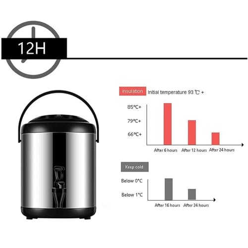 Urne de restauration pour buffets et réceptions distributeur d'eau 10L - 6