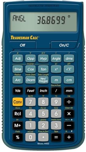 Calculated Industries 4400 TradesmanCalc Technical Trades Dimensi...