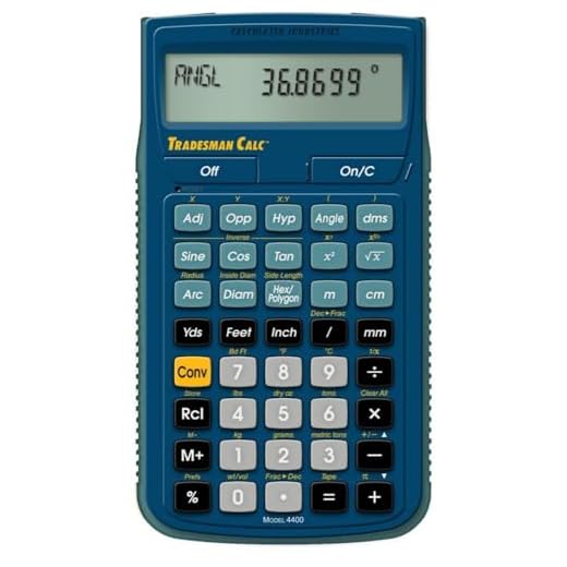 Calculated Industries TradesmanCalc Calculator