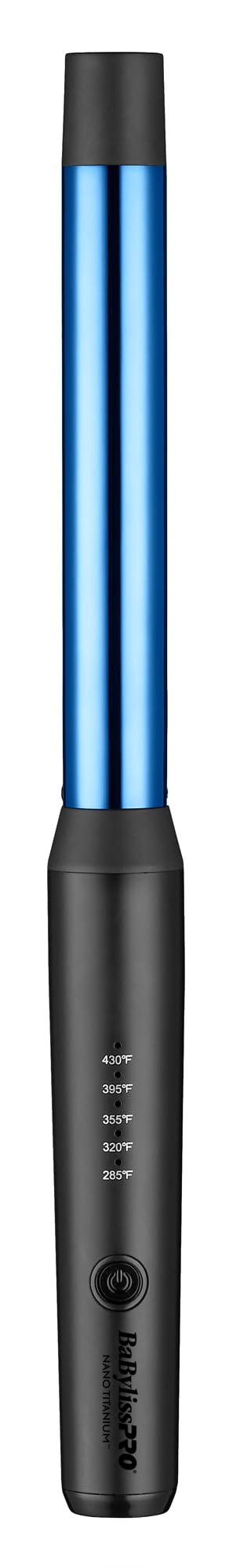 Nano Titanium Professional Curling Wand For All Hair Types, Reaches 430 Degrees For Long Lasting Curls