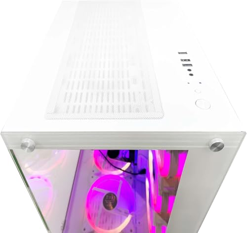 INFOMAX | PC Gamer, Ordinateur de Bureau, PC Gaming - Processeur Intel Core i7-12700KF • NVIDIA RTX 5060 Ti 16 GO • RAM DDR4 32 GO RGB• SSD 1 to • WiFi • BOÎTIER ARGB 9 VENTILOS • Watercooling – Image 6