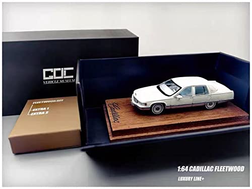 Amazon | 1/64 GOC Cadillac キャデラック Fleetwood 木製台座 白