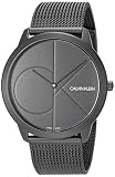 Calvin Klein Midsize Minimal Unisex Mesh Bracelet With CK Logo
