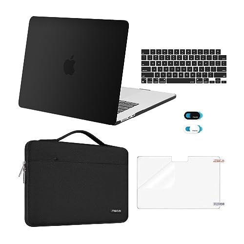 Image of MOSISO Compatible with MacBook Air 15 inch Case M5 2026 M4 M3 M2 2025-2023