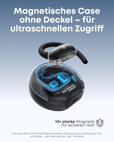 soundcore by Anker V40i, Open-Ear Kopfhörer, verstellbar für jedes Ohr – Ansicht 3
