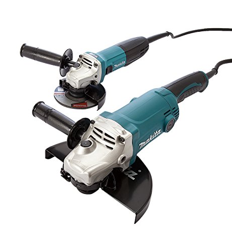 Image of Makita DK0056Z1/1 Grinder Twinpack-GA9050 230mm + GA4530R 115mm, 720 W, 110 V, Blue/Black, Large