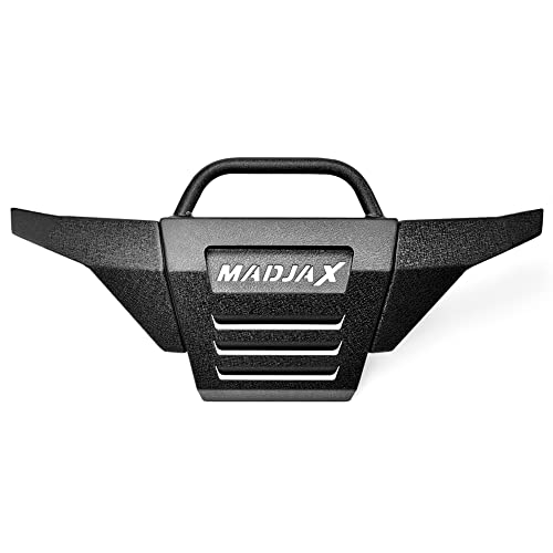 MADJAX EZGO TXT Golf Cart Brush Guard | Plate Style Wings | Compatible with 2014-Up Models