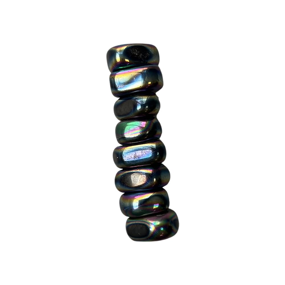 VIE Tumbled Magnets, Pack of 12, Aura Hematite