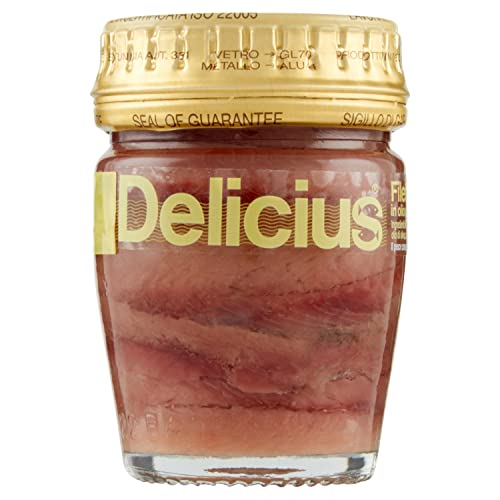 Vaso Filetti di alici o/o tese 58g cert. MSC