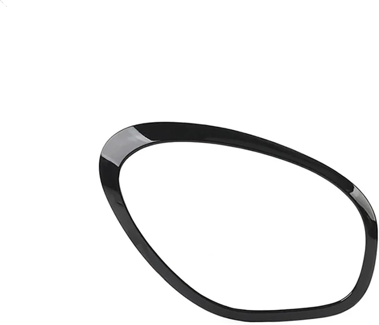 Headlight/Tail Lights Cover Ring Decoration Trim Compatible for MINI for Cooper R60 Countryman John Works 2011-2016 Light Decoration Sticker(Silver for Headlight)