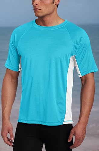 Image of Kanu Surf Men's CB Rashguard UPF 50+ Swim Tee