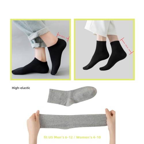 60 Pairs Disposable Socks with Individual Packaging, Unisex Athletic Socks for Homeless, Gym, Travel, Men & Women3