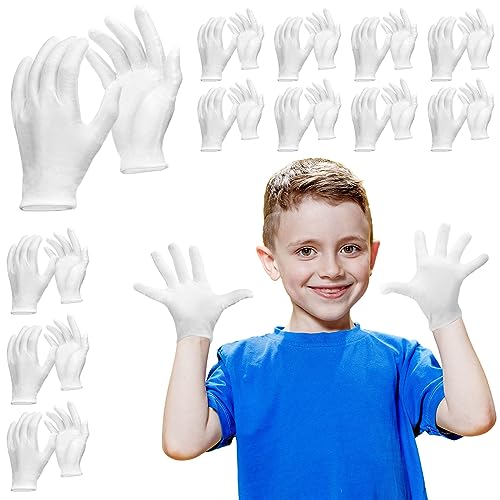 Ramede 24 Pairs Eczema Gloves for Kids Eczema Sleeves...