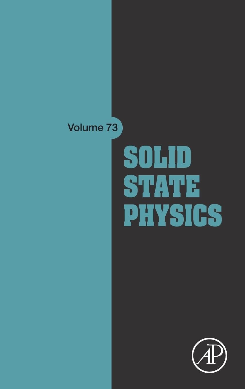 Solid State Physics: Volume 73
