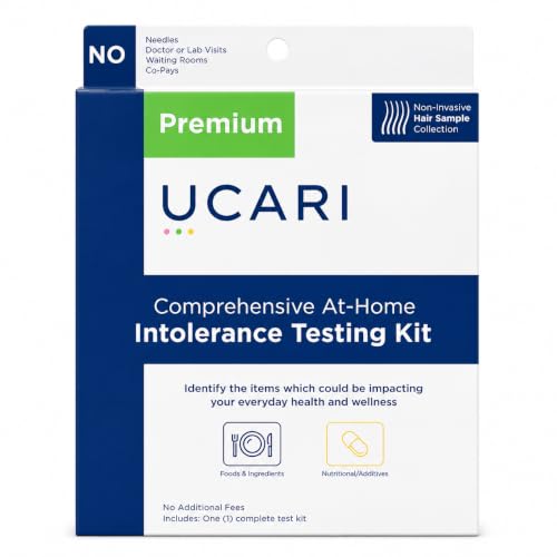 UCARI Sensitivity Test for Humans | Screens for 1100+ Intolerances | Food & Nutritional Analysis | Non Invasive Home Test Hair Sample Method | Results in 48 Hours | Adults & Kids