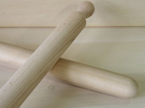 Panetta Casalinghi Rodillo de Madera con un Agarre, Color Beige, 4,5 x 100 cm, Madera, Beige, 4.5 x 90 cm