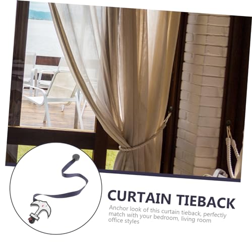 Alzapaños para cortinas sin taladro que evitan daños en la pared 6