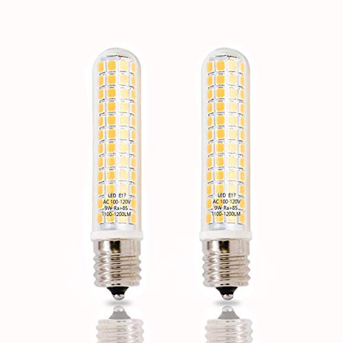ŐVE17 LEDd, 9W, 1200LM, Ή, E17 , 100WnQv,125PCS*2835SMD,AC110V-130V,dF3000K,SLz i2)