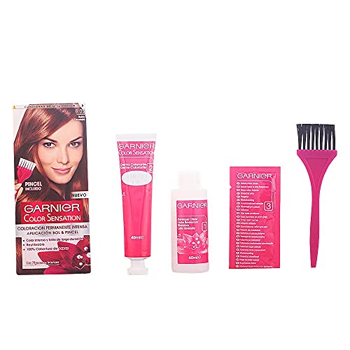 Garnier Color Sensation - Tinte Permanente Rubio Caramelo 6.35, disponible en más de 20 tonos